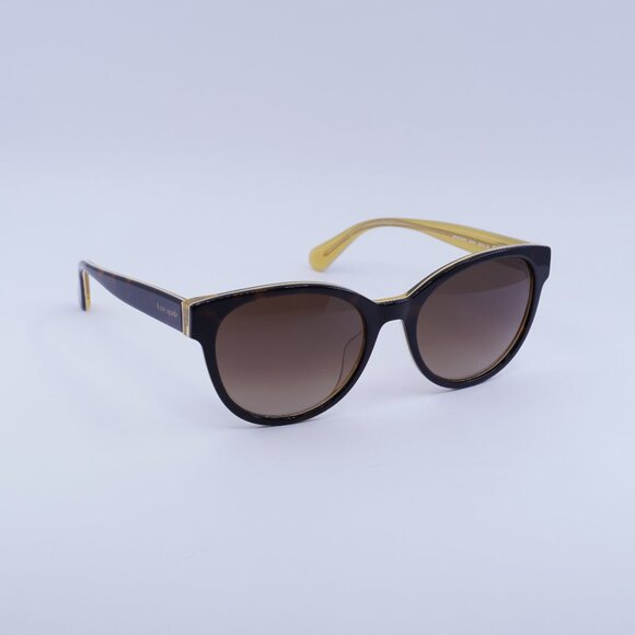 🕶️ New Kate Spade NATHALIE/G/S 0HJV HA Sunglasses - Havana Frame, Brown Lenses